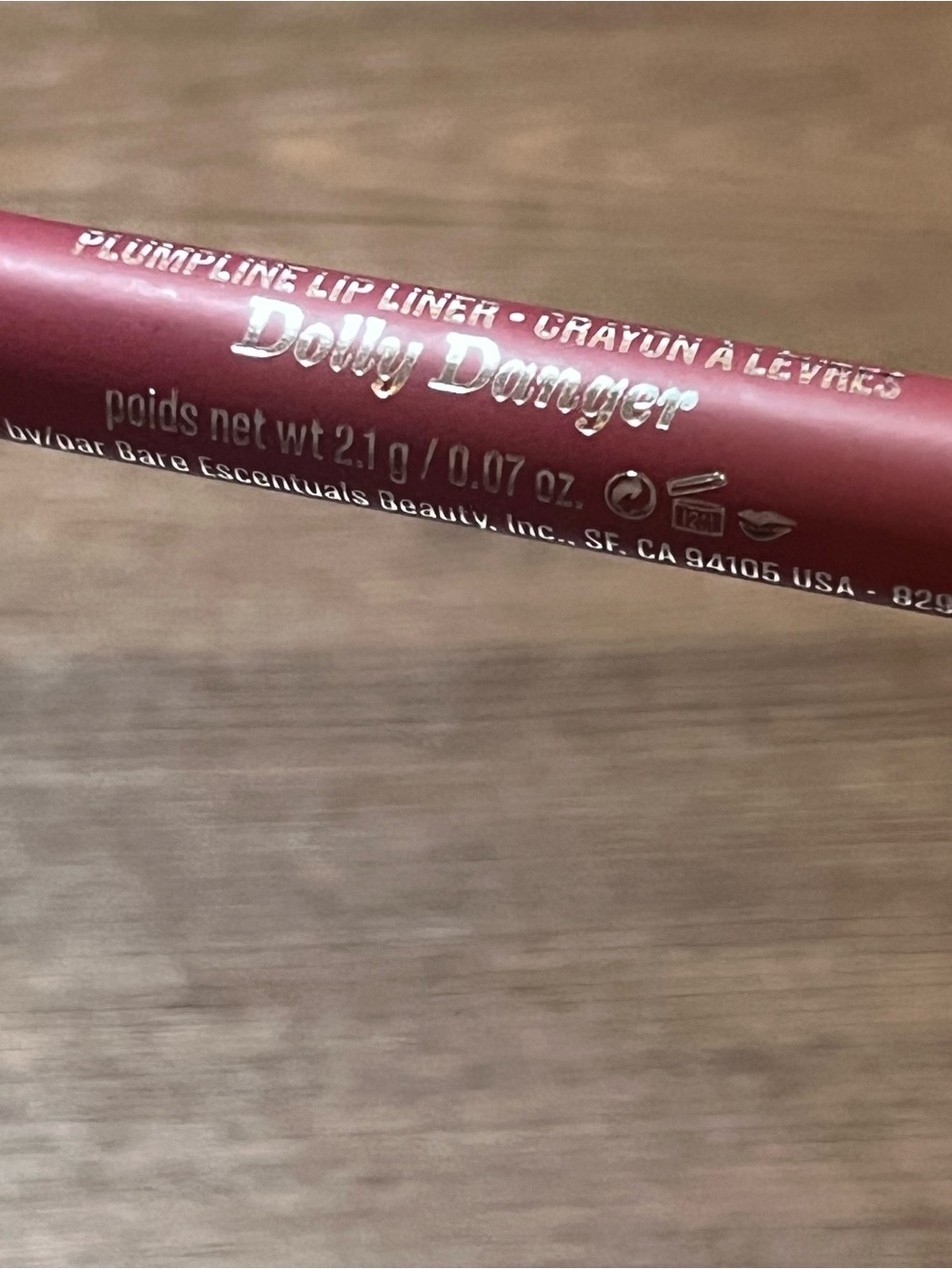 Buxom Plumpline Lip Liner DOLLY DANGER Full Size New - Picture 4 of 7